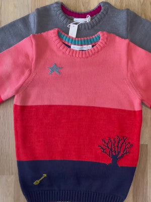 
            
                Load and play video in Gallery viewer, Both colourways of The &amp;#39;Stargazer&amp;#39; Knitted Jumper.
            
        