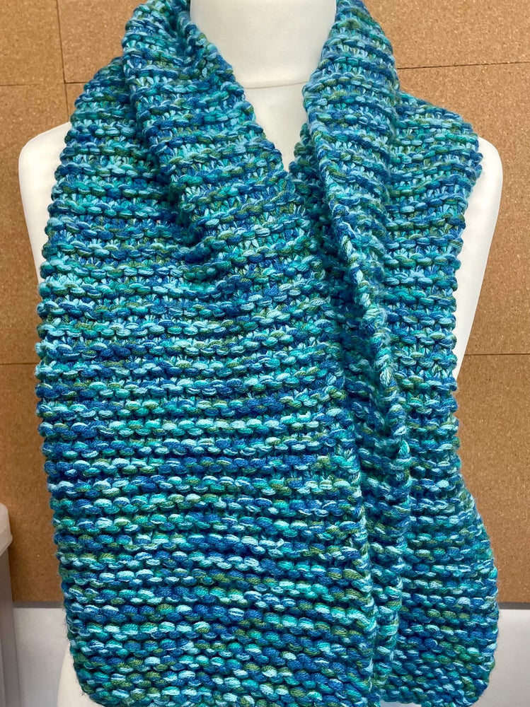 Sample Sale - Hand-knit Scarf - Adult