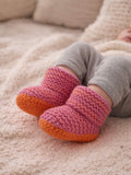 Stripey Baby Booties Knitting Pattern | PDF Instant Download