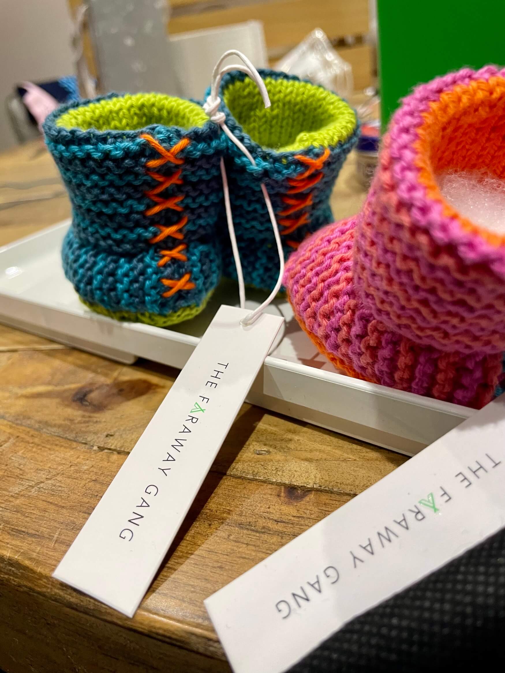 Stripey Baby Booties Knitting Pattern | PDF Instant Download