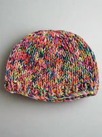 'Over The Rainbow' Hand-knitted Baby Hat