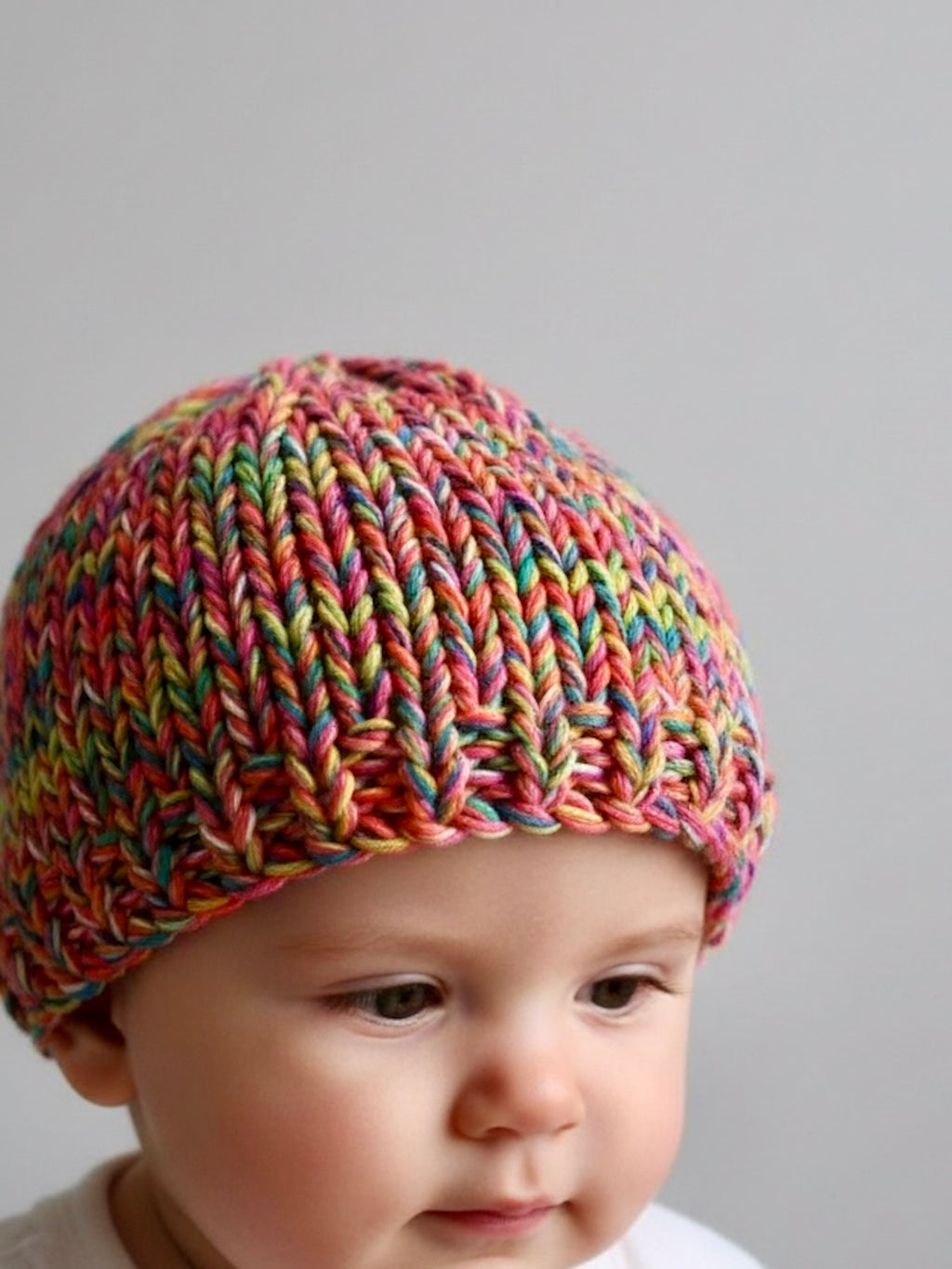 Easy Baby Hat Knitting Pattern | PDF Instant Download